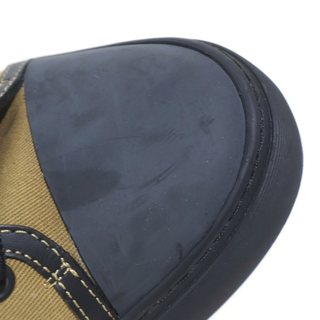 Berluti(ベルルッティ) プレイグラウンド キャンバス クレスト ローカットスニーカー シューズ ベージュ