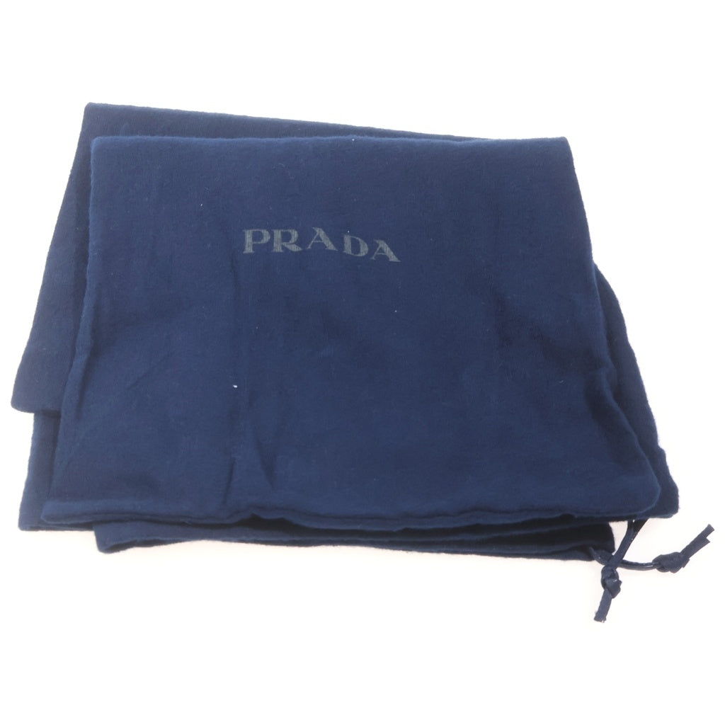 PRADA(プラダ) ローカット スニーカー ロゴ スニーカー ホワイト/ブラック サイズ8 2EG364