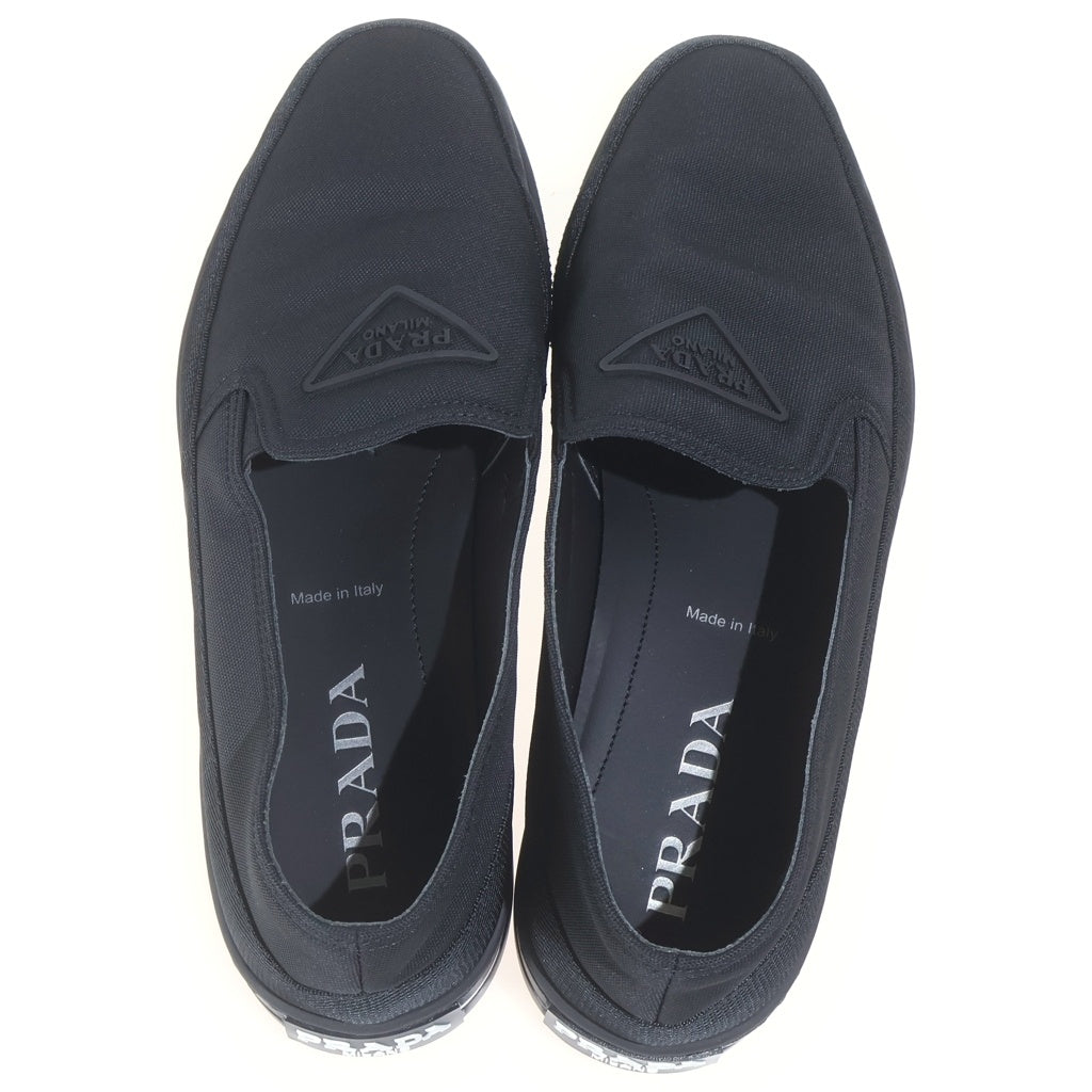 PRADA(プラダ) トライアングルロゴ スリッポン リナイロン 7サイズ 1/2 ブラック 2S2964