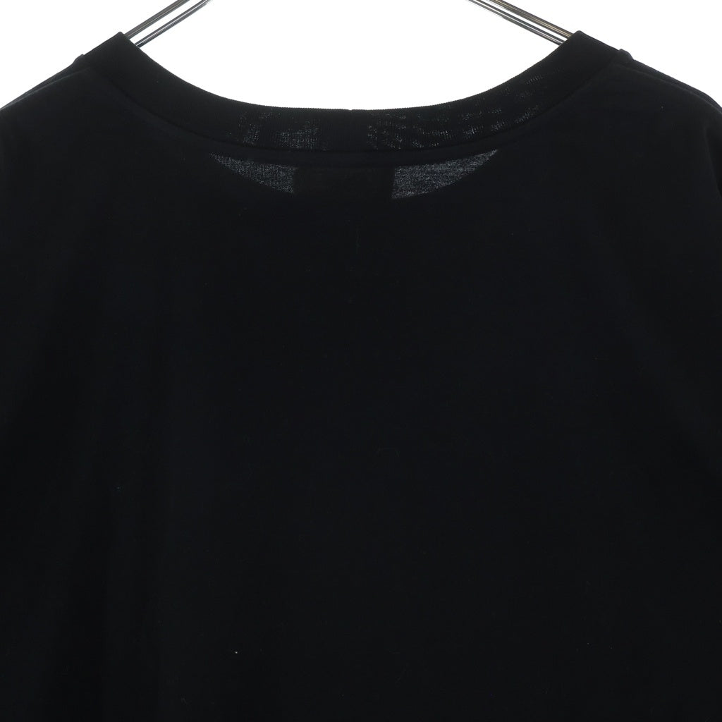 CELINE(セリーヌ) ロゴプリント クルーネック 半袖 Tシャツ カットソー S ブラック 2X681671Q