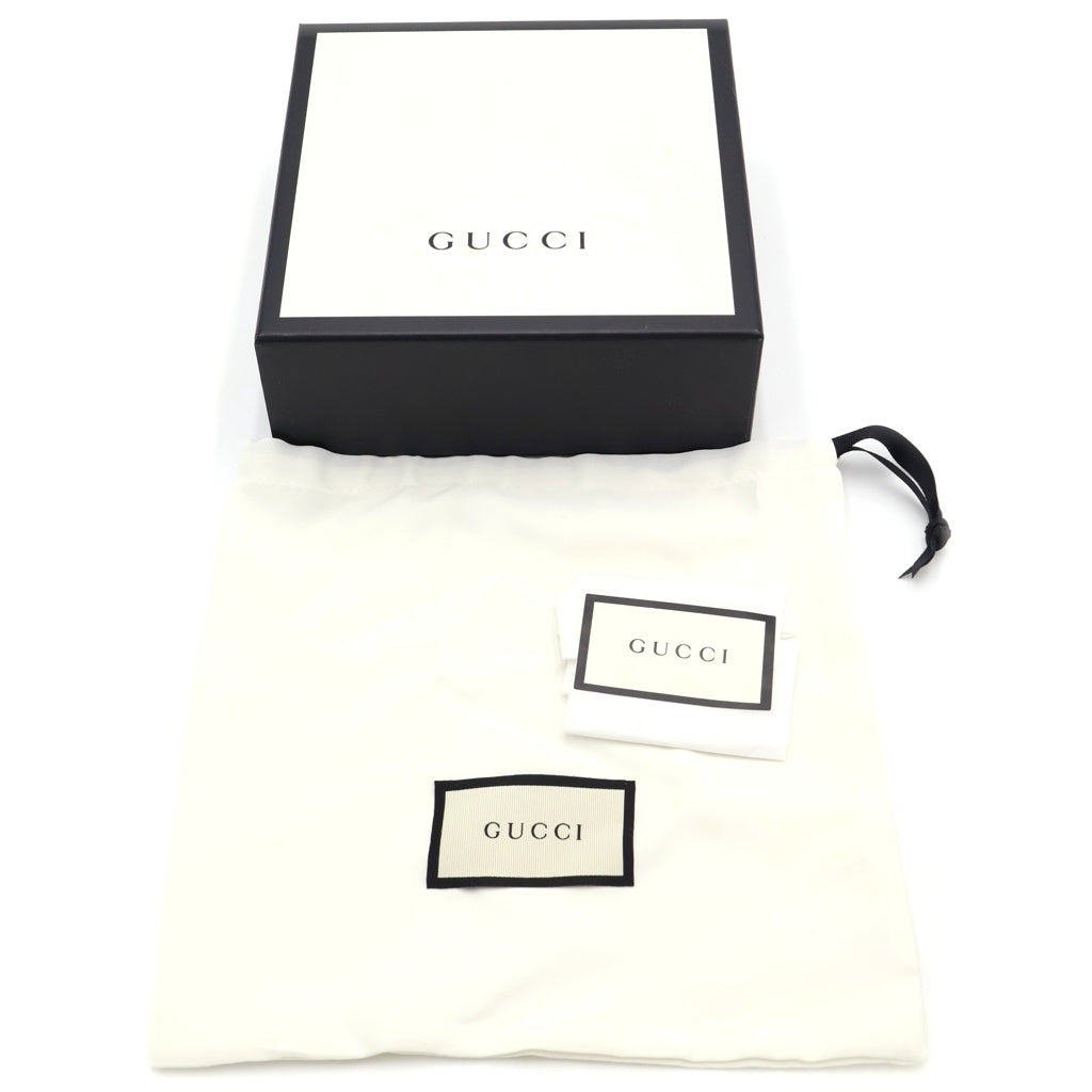 GUCCI(グッチ) GGマーモント レザーベルト ブラック ゴールド金具 406831 DJ20T