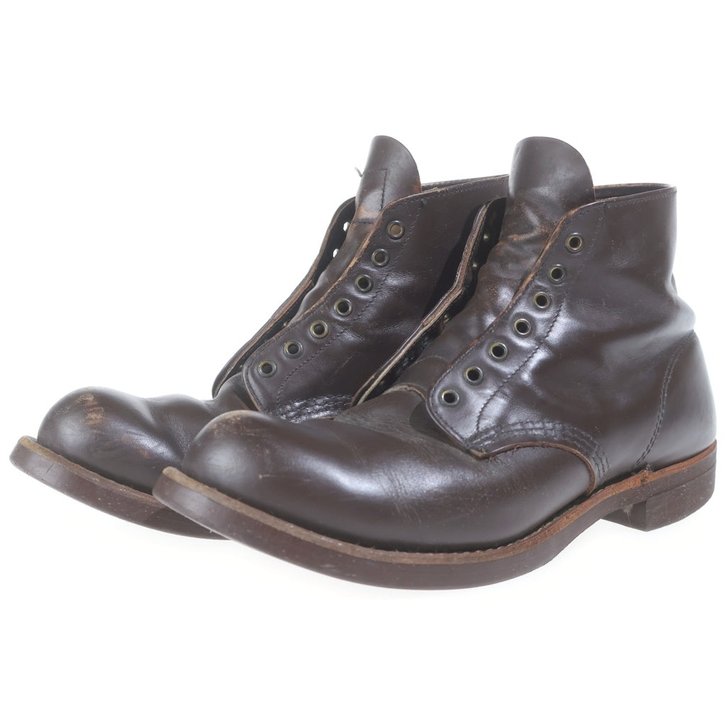 RED WING(レッド ウイング) 90S VINTAGE 裏スクエア犬タグ アイリッシュセッター クラシックワーク ショート ブーツ ブラウン