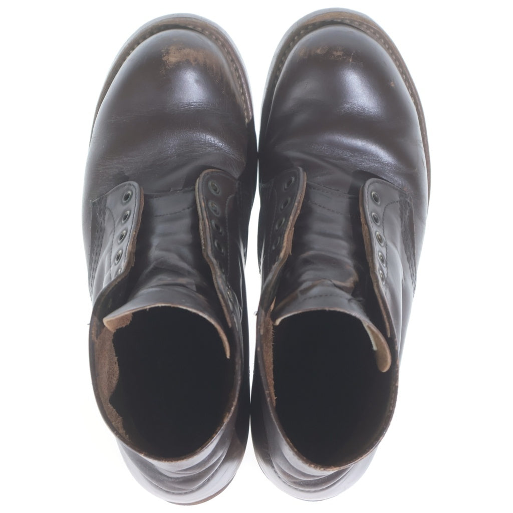 RED WING(レッド ウイング) 90S VINTAGE 裏スクエア犬タグ アイリッシュセッター クラシックワーク ショート ブーツ ブラウン