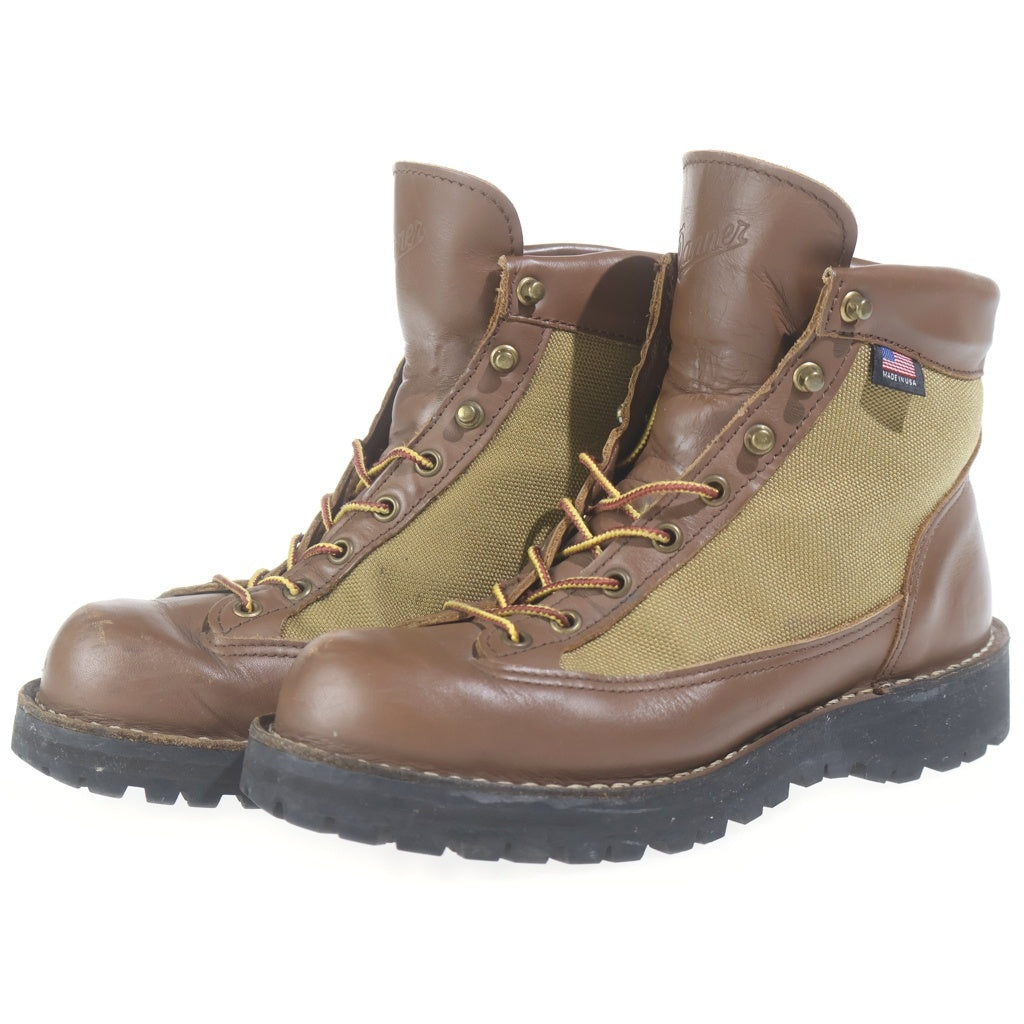 DANNER(ダナー) DANNER LIGHT GORE-TEX ダナーライト ゴアテックス レザー トレッキング ショートブーツ ブラウン/カーキ 30420X