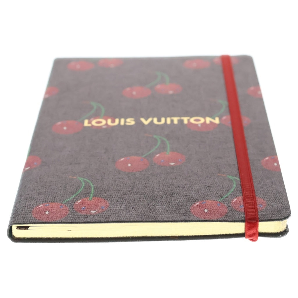 LOUIS VUITTON(ルイヴィトン) ×TM ノートブック MM ジェーン サクランボ 手帳 ブラウン GI1371 レディース