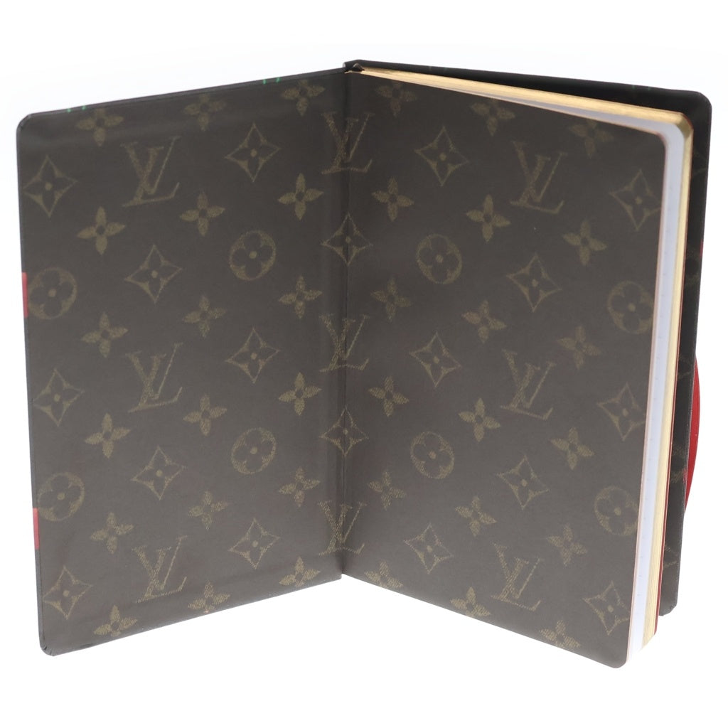 LOUIS VUITTON(ルイヴィトン) ×TM ノートブック MM ジェーン サクランボ 手帳 ブラウン GI1371 レディース