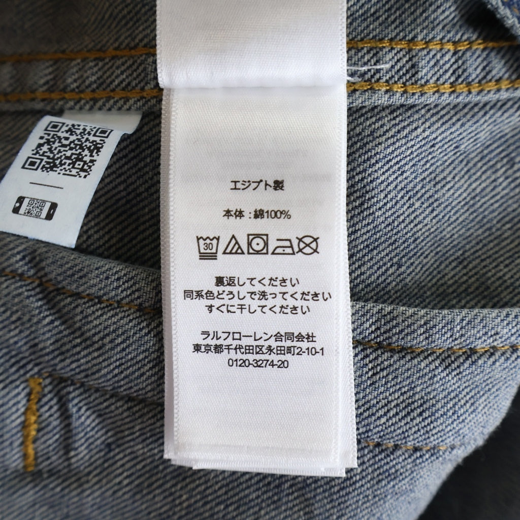 POLO RALPH LAUREN(ポロラルフローレン) デニム トラッカージャケット フラッグ インディゴ ボーイズ 323701282001