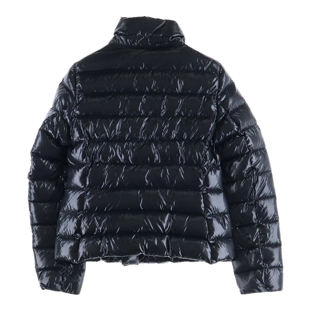 MONCLER(モンクレール) PLANE ダブルブレスト ワッペンロゴ ジップアップ ダウンジャケット ブラック 420934699505 68950 レディース