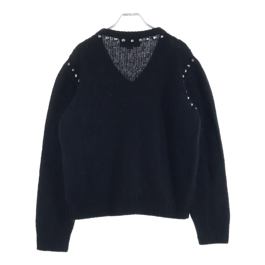 GUCCI(グッチ) スタッズモヘアセーター ブラック 721152 レディース