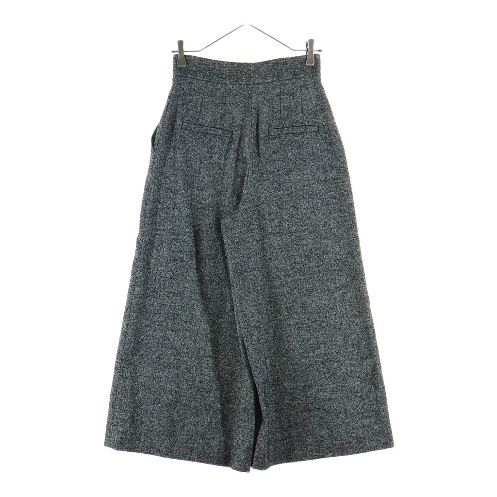DOLCE & GABBANA(ドルチェアンドガッバーナ) ダブル釦ワイドパンツ グレー ウール PT-FTA6IT/FMRAX レディース