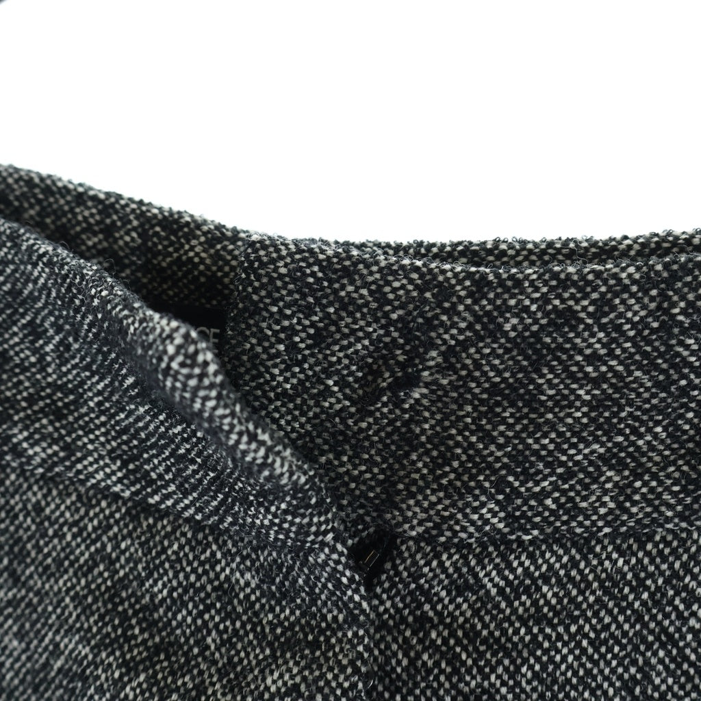 DOLCE & GABBANA(ドルチェアンドガッバーナ) ダブル釦ワイドパンツ グレー ウール PT-FTA6IT/FMRAX レディース