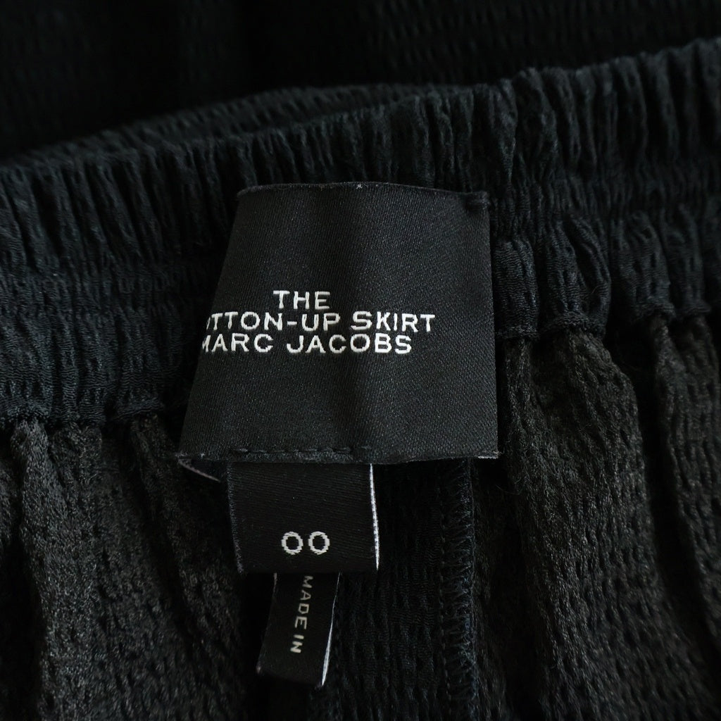 MARC JACOBS(マークジェイコブス) 二つ釦スカート 金ボタン アセテート ブラック M4008463 レディース