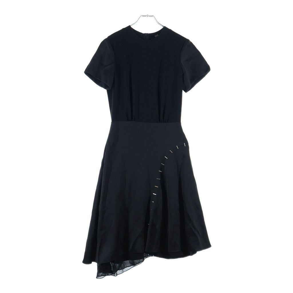 LOUIS VUITTON(ルイヴィトン) ワンピース ブラック シルク×トリアセテート FADS34QPJ レディース