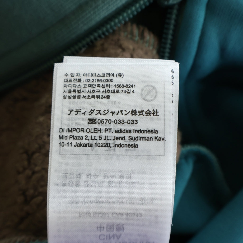 adidas(アディダス) カラーブロック ジャケット グリーン コットン II0760 レディース