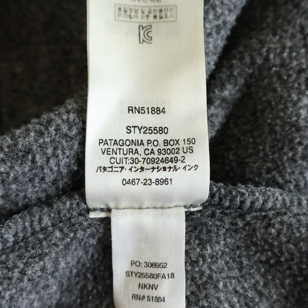 PATAGONIA(パタゴニア) フリースジャケット ボアジャケット ポリエステル グレー STY2580FA18 レディース