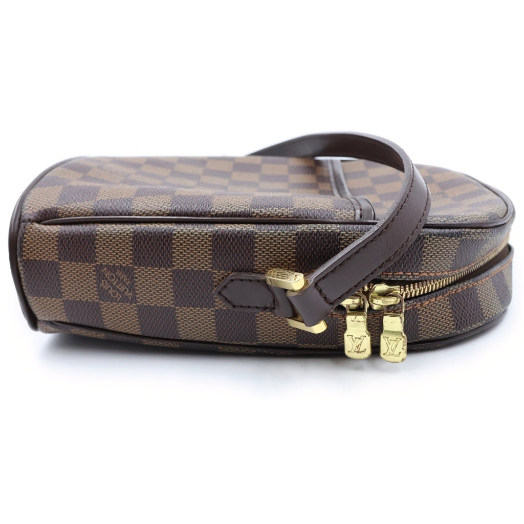 LOUIS VUITTON(ルイヴィトン) ダミエ イパネマPM ショルダーバッグ ブラウン PVC×レザー N51204 レディース