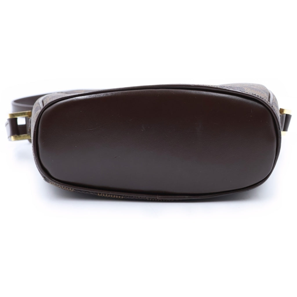 LOUIS VUITTON(ルイヴィトン) ダミエ イパネマPM ショルダーバッグ ブラウン PVC×レザー N51204 レディース