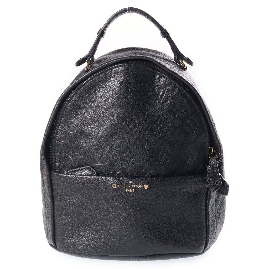 LOUIS VUITTON(ルイヴィトン) モノグラムアンプラント ソルボンヌ バックパック リュック ノワール レザー M44016 レディース