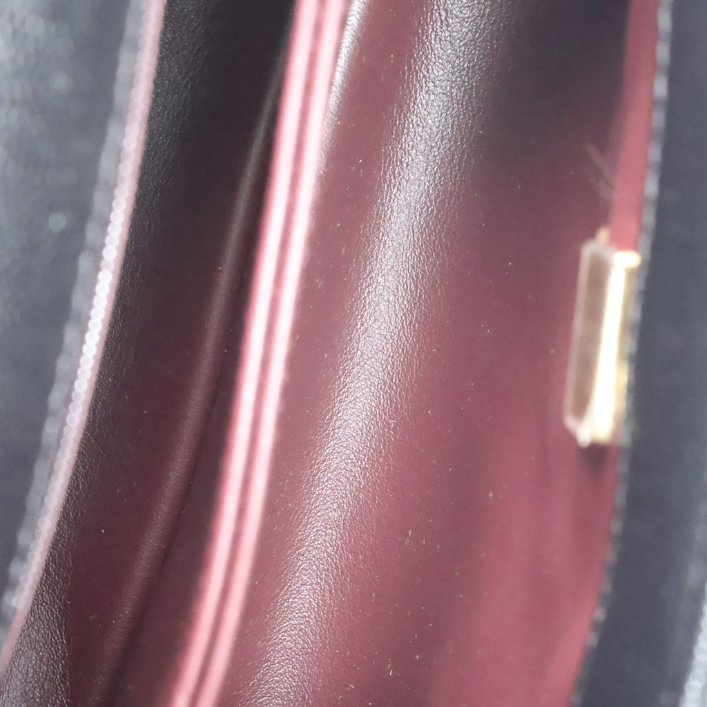 CHANEL(シャネル) ココハンドル XS 2WAY ショルダーバッグ トップハンドル ゴールド金具 キャビアスキン ブラック A92990 レディース
