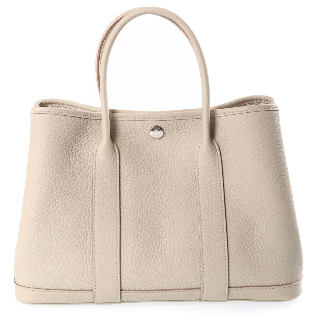 HERMES(エルメス) ガーデンパーティーPM トートバック シルバー金具 Y刻印 ネゴンダ ベトン レディース