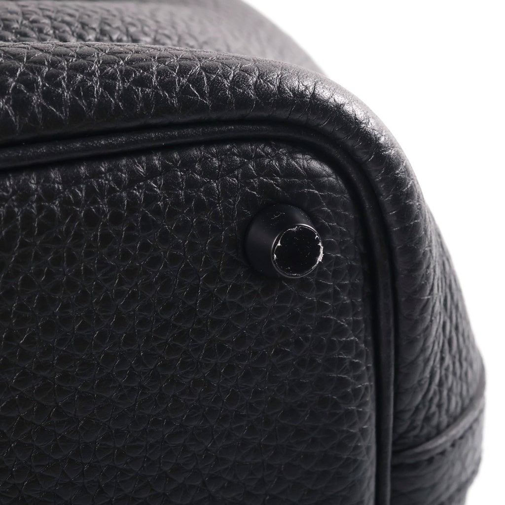 HERMES(エルメス) ピコタンロックPM ハンドバック モノクローム Z刻印 トリヨンクレマンス ソーブラック レディース
