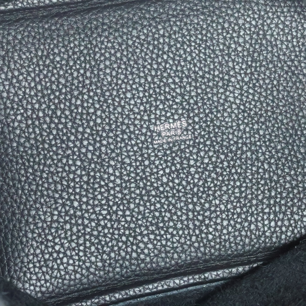 HERMES(エルメス) ピコタンロックPM ハンドバック モノクローム Z刻印 トリヨンクレマンス ソーブラック レディース