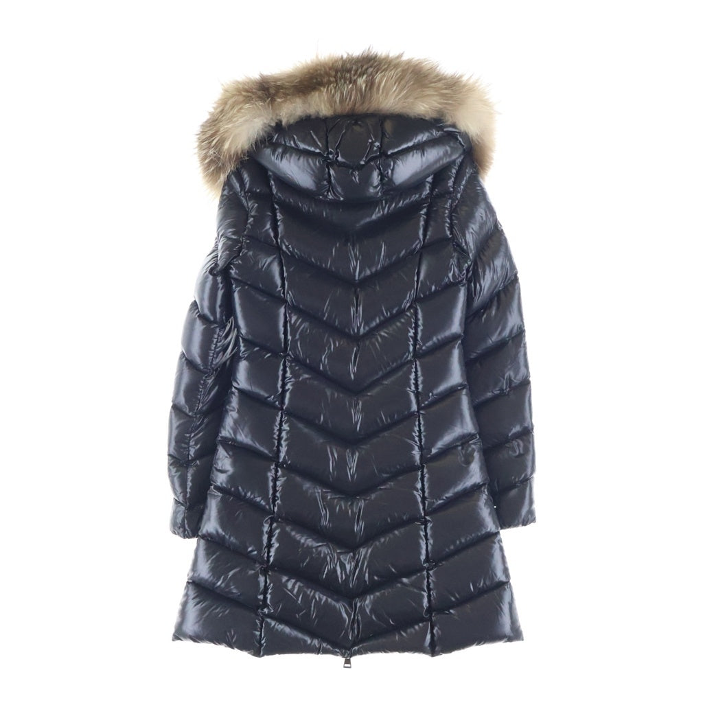 MONCLER(モンクレール) FULMARUS GIUBBOTTO ダウンコート ブラック ダウン ファー E20934986325 レディース