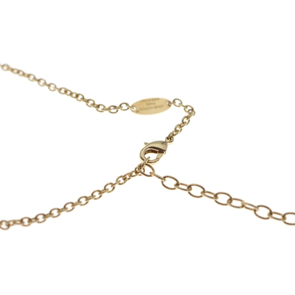 LOUIS VUITTON(ルイヴィトン) エッセンシャル ラブ ネックレス ラインストーン ゴールド GP M03503 レディース