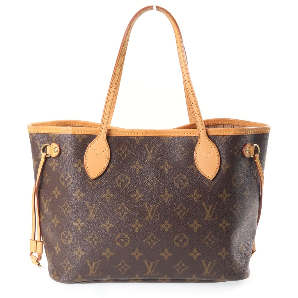 LOUIS VUITTON(ルイヴィトン) モノグラム ネヴァーフルPM PVC レザー ハンド トートバッグ ブラウン M40155 レディース