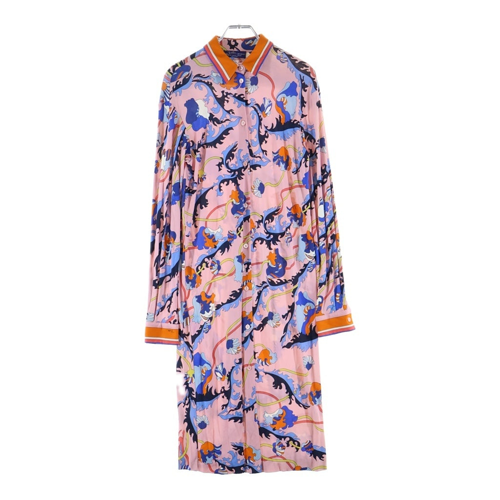 EMILIO PUCCI(エミリオプッチ) ロング ワンピース 長袖 マルチカラー レディース