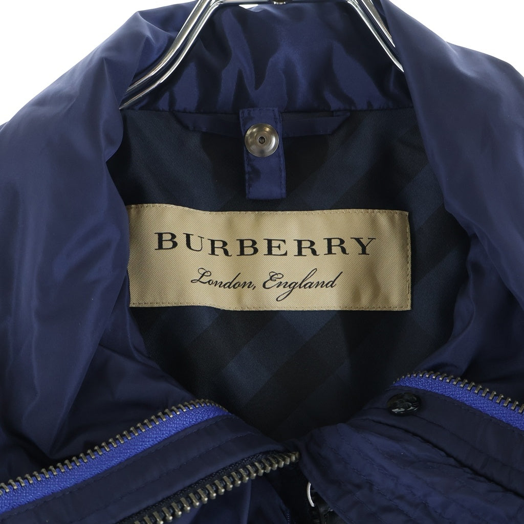 BURBERRY(バーバリー) ナイロン フィールドコート フード ジップアップ ネイビー 4025788 レディース