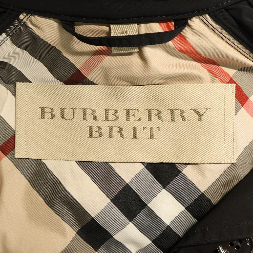 BURBERRY(バーバリー) コート ジャケット アウター ナイロン ブラック レディース
