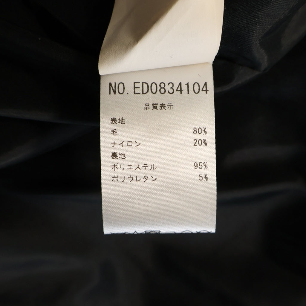 NO BRAND(ノーブランド) Be Blumarine ビーブルマリン コート ロング スパンコール ブラック レディース