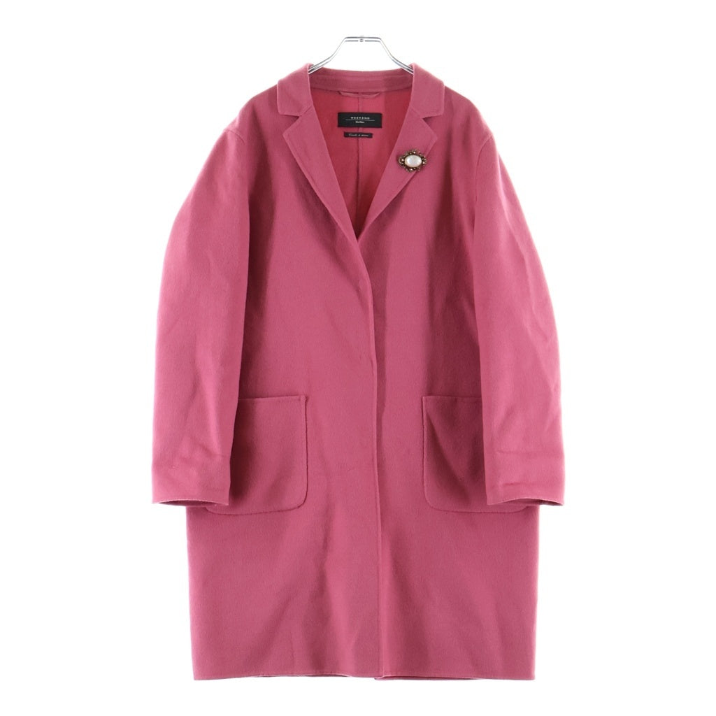 Max Mara(マックスマーラ) ロング コート ウール ピンク レディース