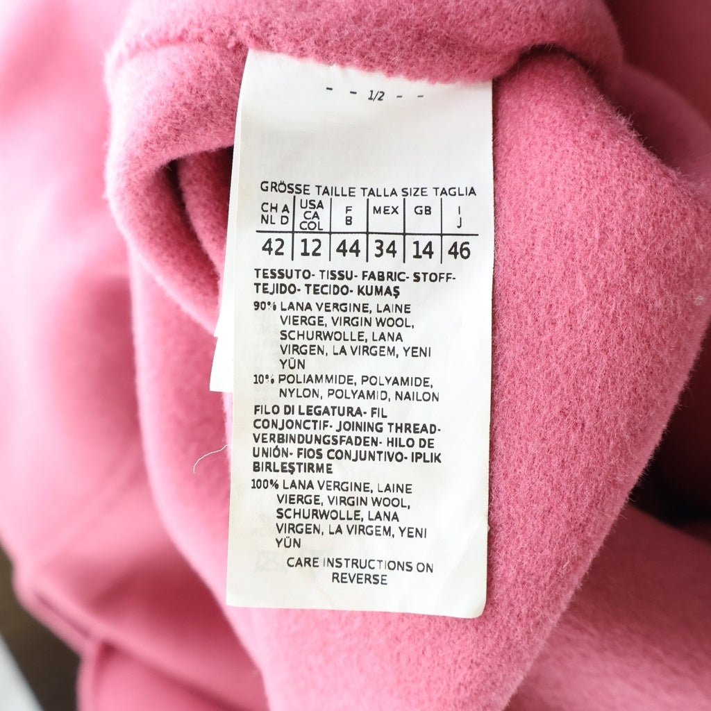 Max Mara(マックスマーラ) ロング コート ウール ピンク レディース