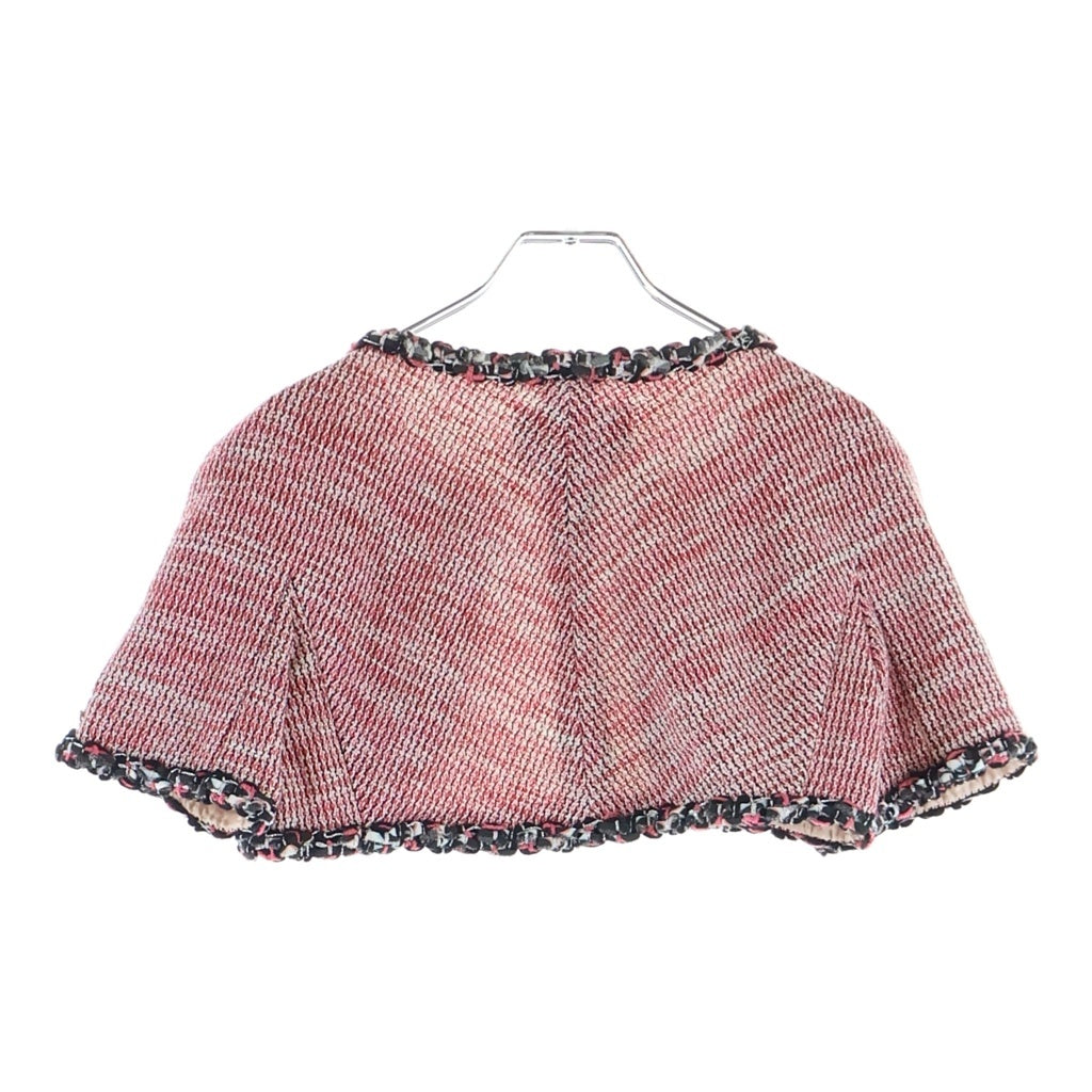 CHANEL(シャネル) ボレロ ジャケット ショート丈 ツイード ピンク P47862 レディース
