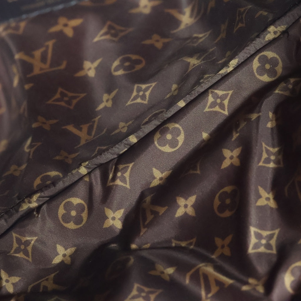 LOUIS VUITTON(ルイヴィトン) マキシ ミュルティ ポシェット アクセソワール LVピロー リサイクルナイロン モノグラム ノワール/フューシャ M58980 レディース
