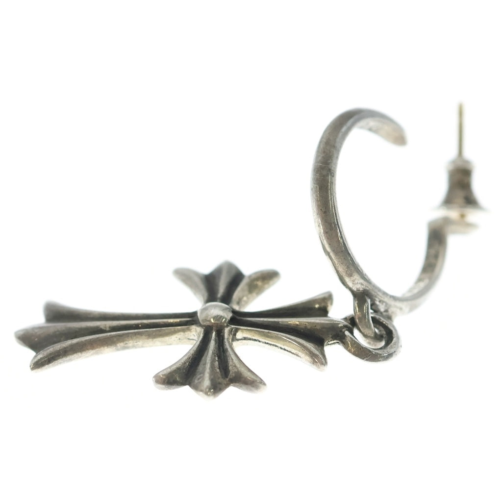 CHROME HEARTS(クロムハーツ) TINY CH CROSS タイニーCHクロス フープピアス シルバー BCA115