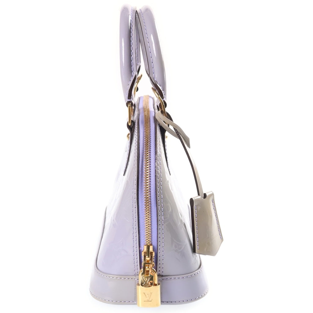LOUIS VUITTON(ルイヴィトン) アルマBB モノグラム ヴェルニ ハンド ショルダーバッグ パープル M90103 レディース
