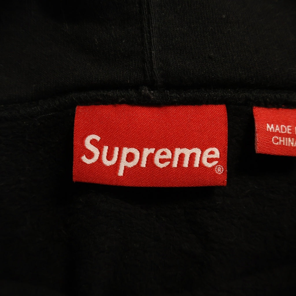 SUPREME(シュプリーム) 22SS Baseball Jersey Hooded Sweatshirt ベースボール ジャージー フーデット スウェット シャツ プルオーバーパーカー ブラウン/ブラック