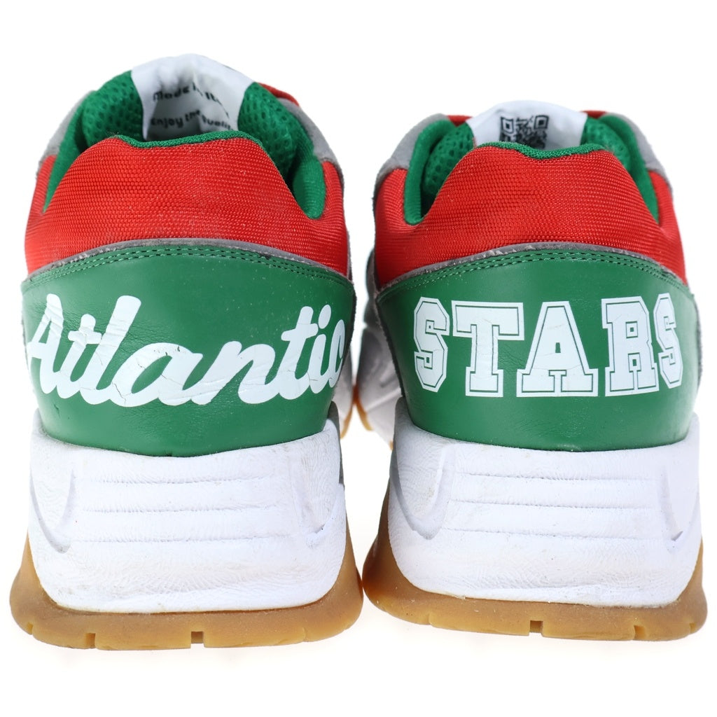 Atlantic STARS(アトランティックスターズ) ■ローカットスニーカー グリーン×オレンジ 087 921 132 894