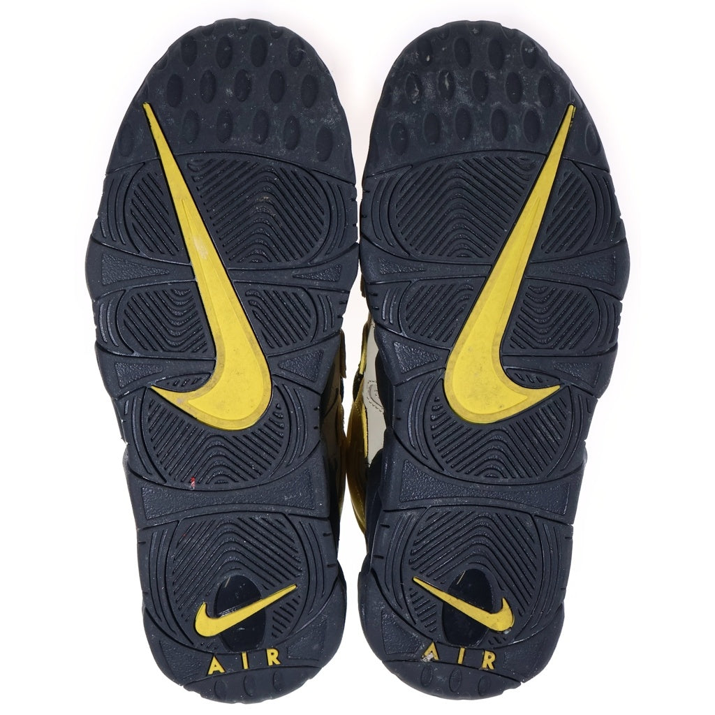 NIKE(ナイキ) ×AMBUSH AIR MORE UPTEMPO LOW VIVID SULFUR AND LIMESTONE アンブッシュ エアモアアップテンポ ハイカットスニーカー ベージュ US9.5/27.5cm