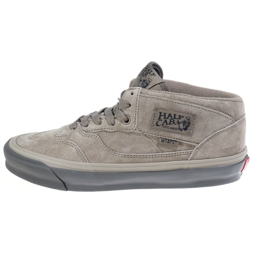 VANS(ヴァンズ) ×WTAPS OG HARF CAB LX VN-HO22-FTW01 ダブルタップス ハーフキャブ ミッドカット スニーカー ブラウン US9.5/27.5cm