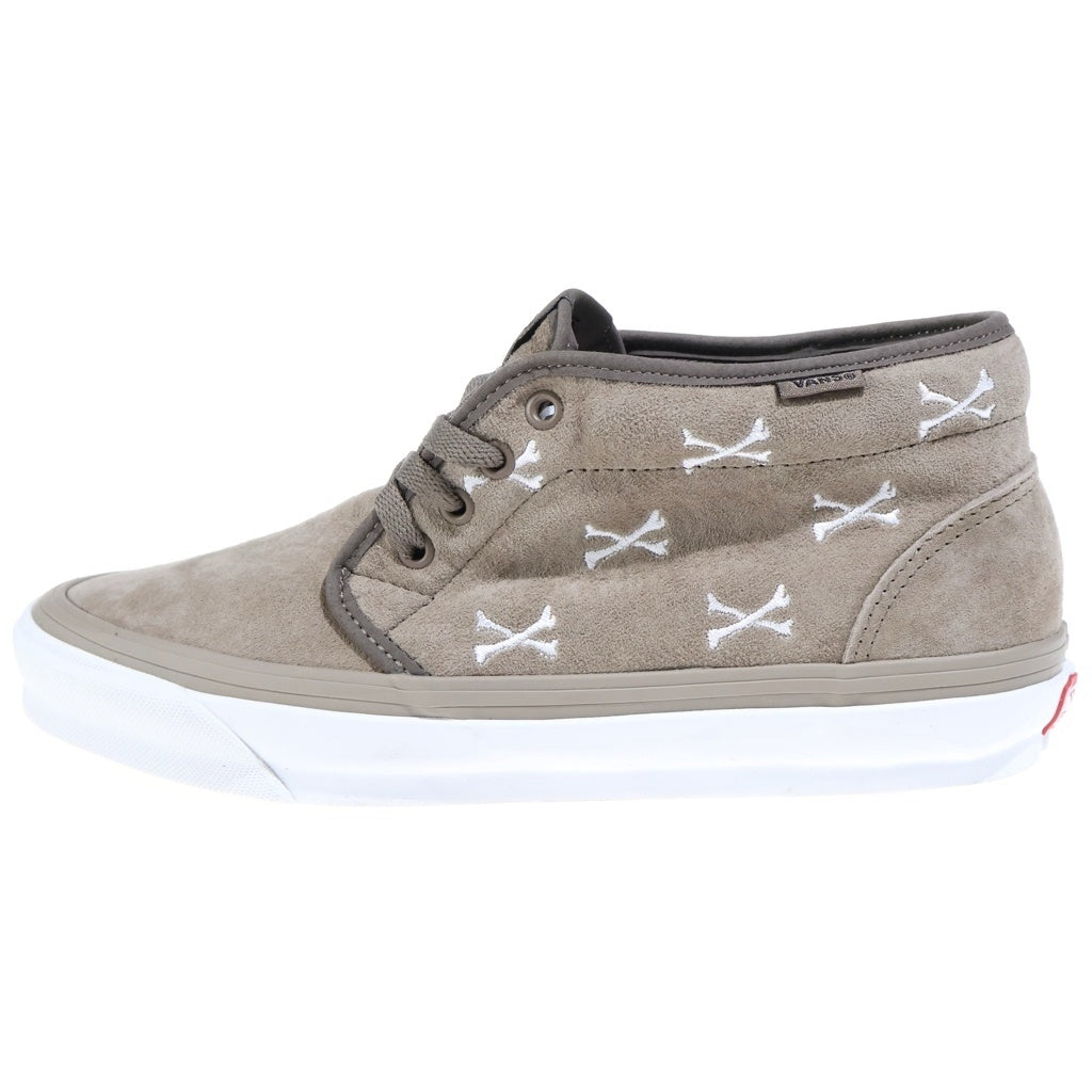 VANS(ヴァンズ) ×WTAPS OG CHUKKA LX VN0A4U3GBMD ダブルタップス チャッカ ミッドカット スニーカー ブラウン US9.5/27.5cm