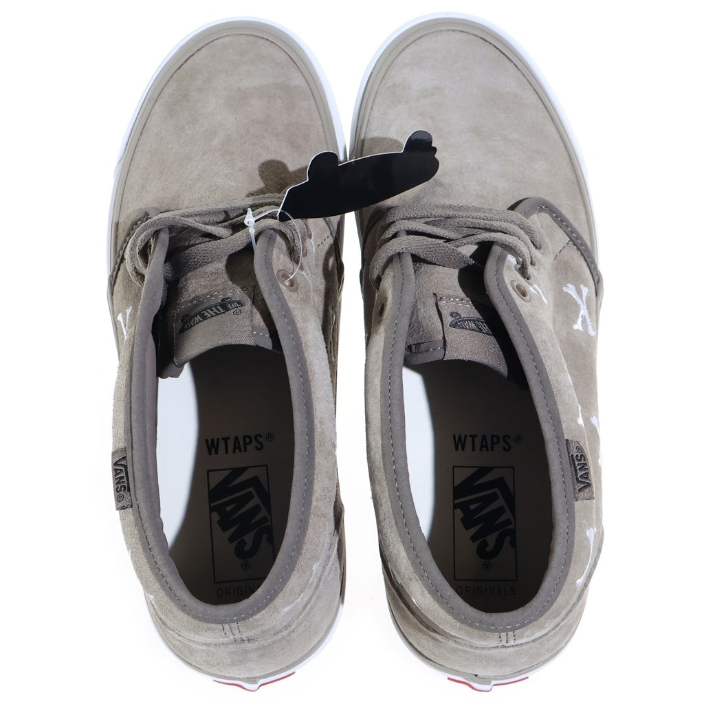 VANS(ヴァンズ) ×WTAPS OG CHUKKA LX VN0A4U3GBMD ダブルタップス チャッカ ミッドカット スニーカー ブラウン US9.5/27.5cm