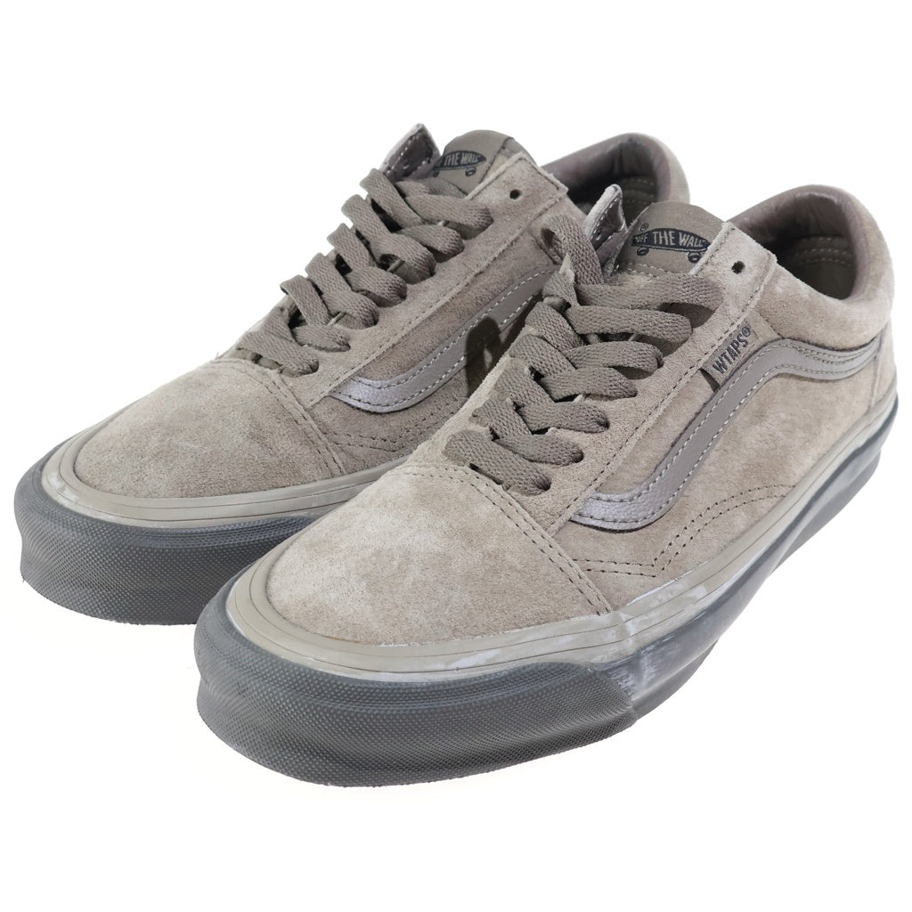 VANS(ヴァンズ) ×WTAPS OG OLD SKOOL L VN0A4P3XBMD ダブルタップス オールド スクール ローカットスニーカー ブラウン US9.5/27.5cm