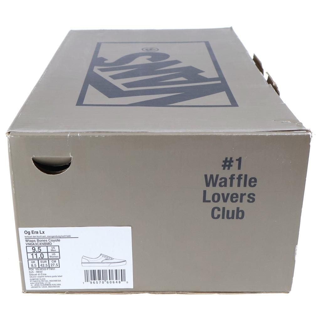 VANS(ヴァンズ) ×WTAPS OG ERA VN0A3CXNBMD ダブルタップス エラ ローカットスニーカー ブラウン US9.5/27.5cm