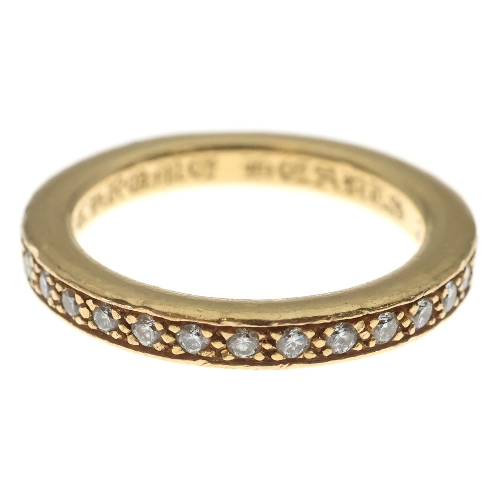 CHROME HEARTS(クロムハーツ) 22K TFL PAVE DIA ノット トゥルー ファッキン ラブ アフターPAVEダイヤ リング ゴールド