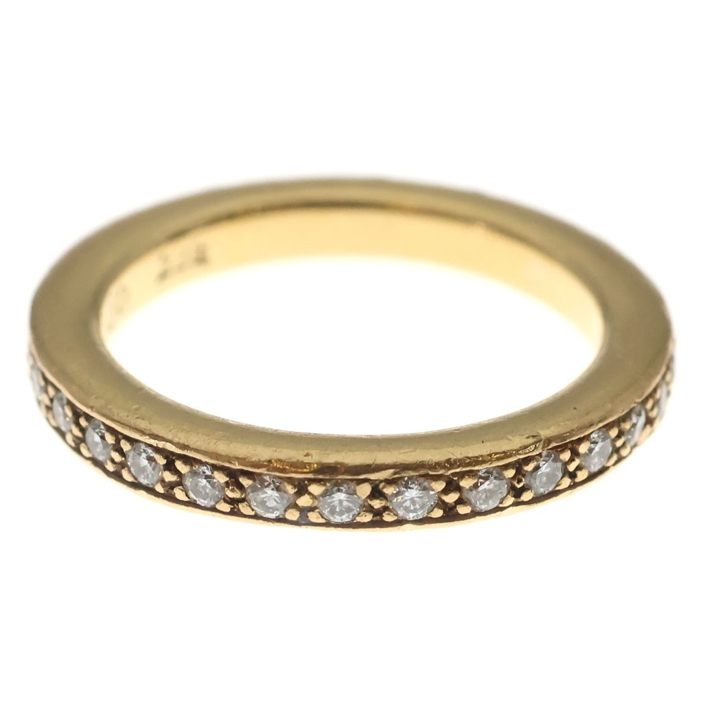 CHROME HEARTS(クロムハーツ) 22K NTFL PAVE DIA ノット トゥルー ファッキン ラブ アフターPAVEダイヤ リング ゴールド
