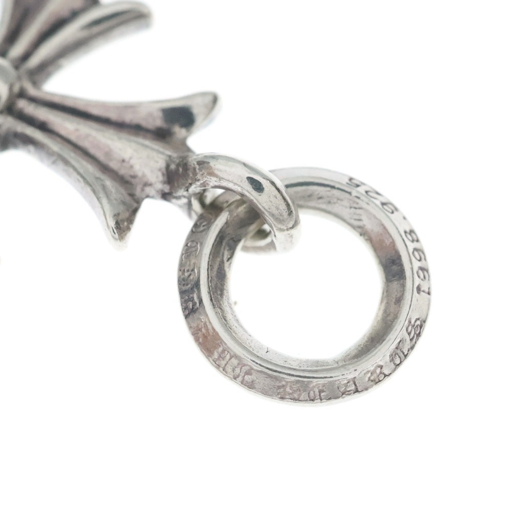CHROME HEARTS(クロムハーツ) TINY CH CROSS タイニーCHクロス チャーム ネックレストップ シルバー BCA382